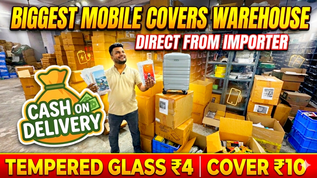 Karol Bagh wholesale mobile accessories warehouse with cash on delivery — Delhi Mobile Market